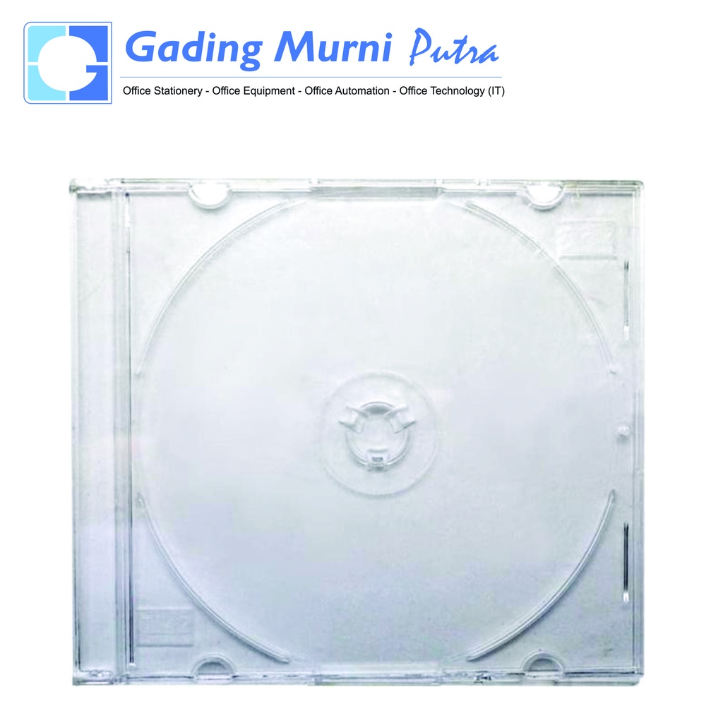 Kotak CD Case Mika Transparant Bening
