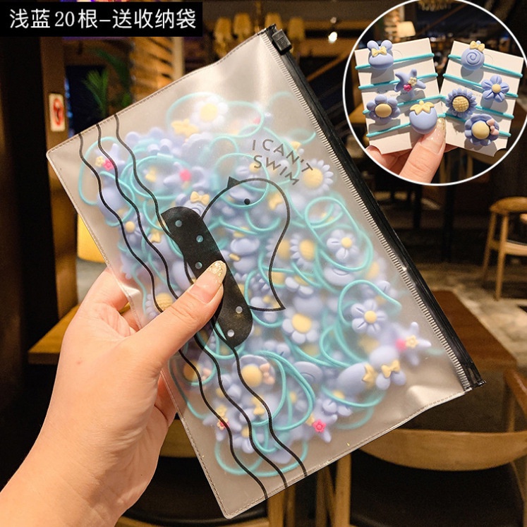 [PRINCESS KESLI] 20pcs/set Ikat Rambut Anak Perempuan / Karet Rambut Anak / Ikat Rambut/jepitan anak perempuan