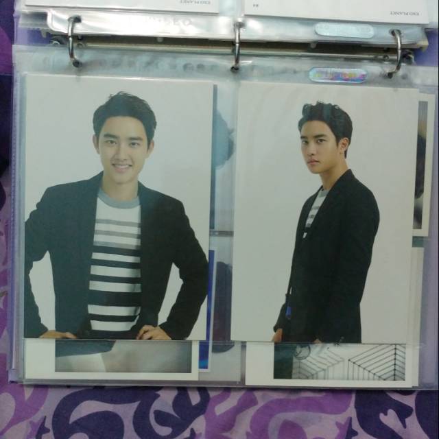 Exo d.o postcard concert love concert exordium elyxion photocard