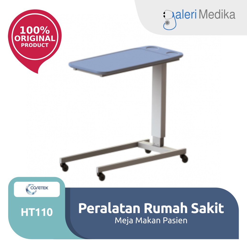 Meja Makan Pasien Caretek HT110 Overbed Table