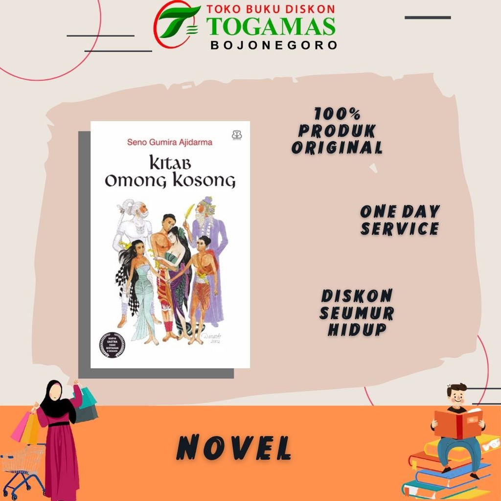 READY! KITAB OMONG KOSONG BY SENO GUMIRA AJIDARMA