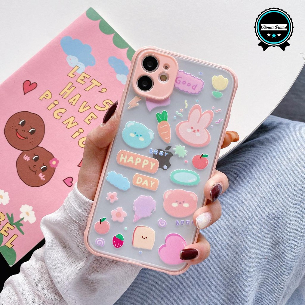 SS017 CASE VIVO Y12 Y15 Y17 Y19 Y20 Y12S Y20S Y51 Y71 Y81 Y83 Y30 Y50 Y91 Y93 Y91C V5 Y66 Y69 BD585-SS017