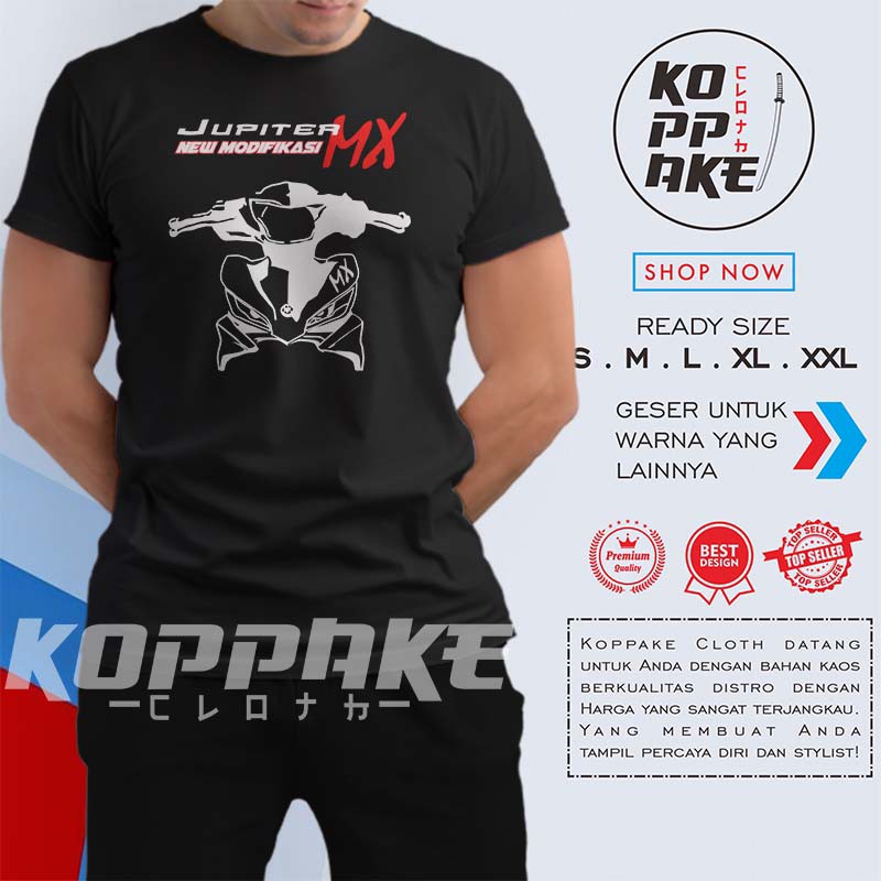 Kaos Motor Yamaha Jupiter MX New Modifikasi Baju Otomotif
