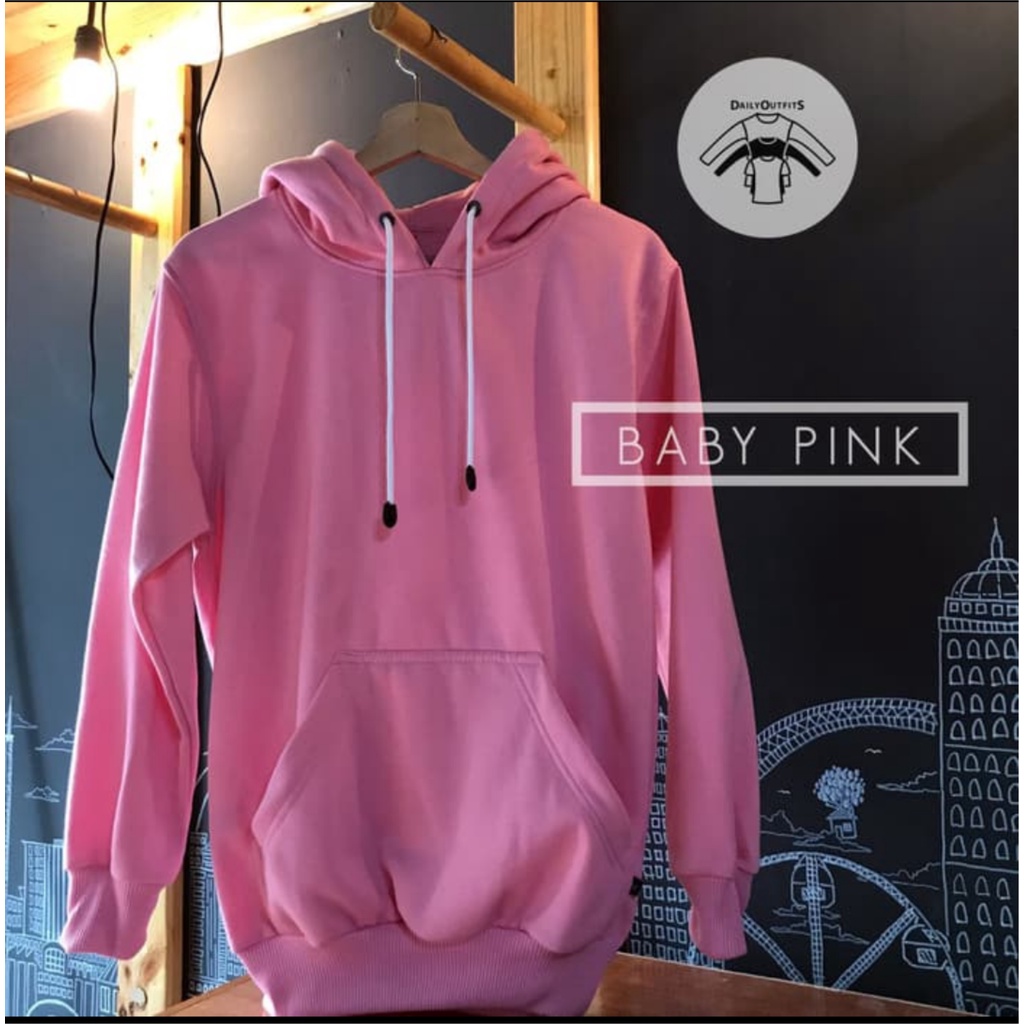 JAKET HOODIE POLOS PRIA WANITA JUMBO DISTRO PULLOVER KEREN KEKINIAN OVERSIZE SIZE M SAMPAI XXL BAHAN FLEECE