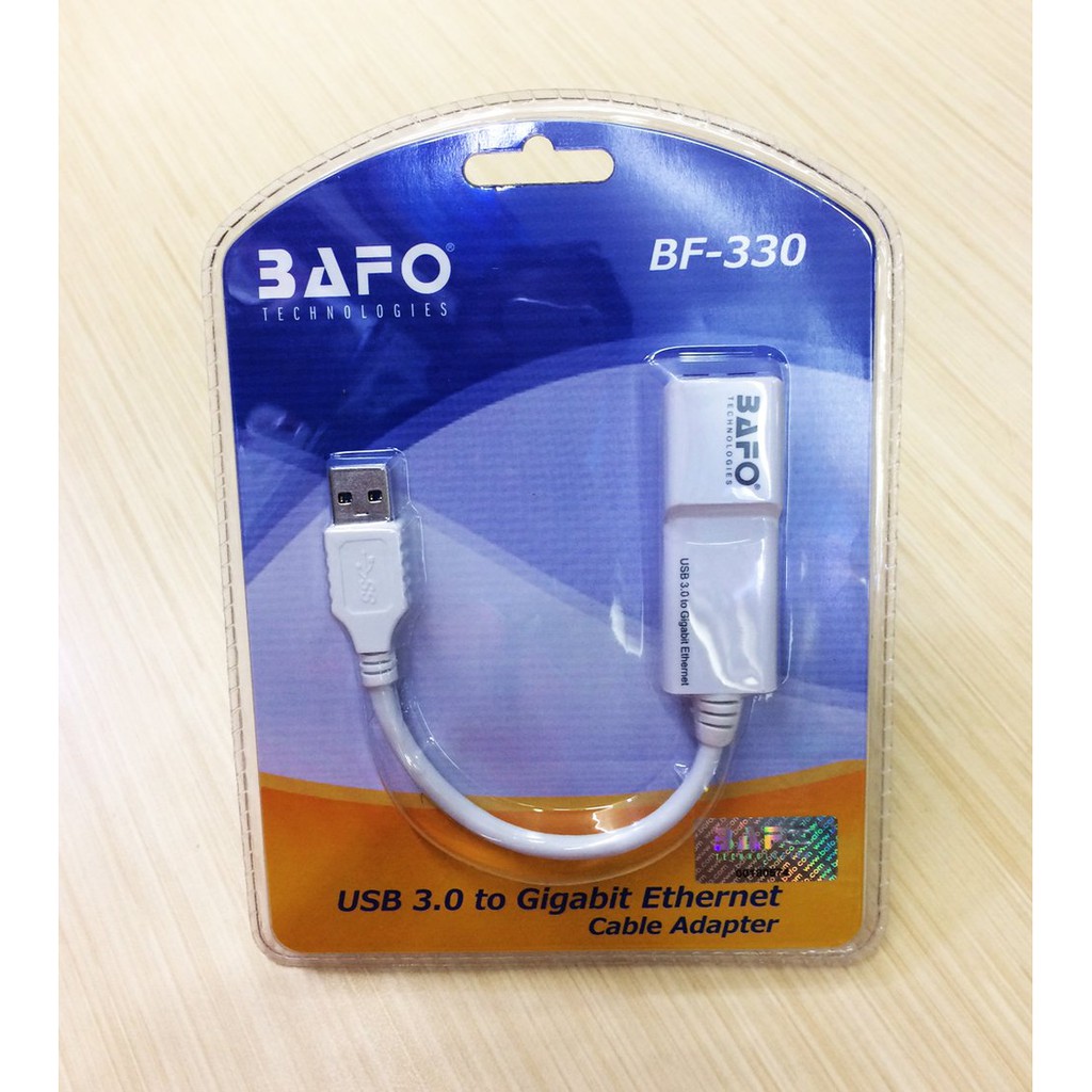 BAFO BF-330 USB 3.0 to Gigabit Ethernet Adapter