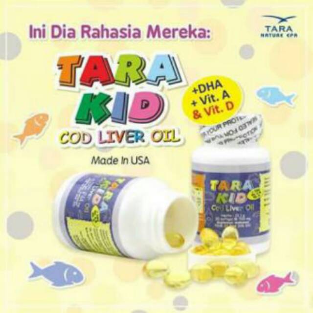 Tara Kid Cod Liver Oil Plus Dha Memelihara Kesehatan Anak Indonesia