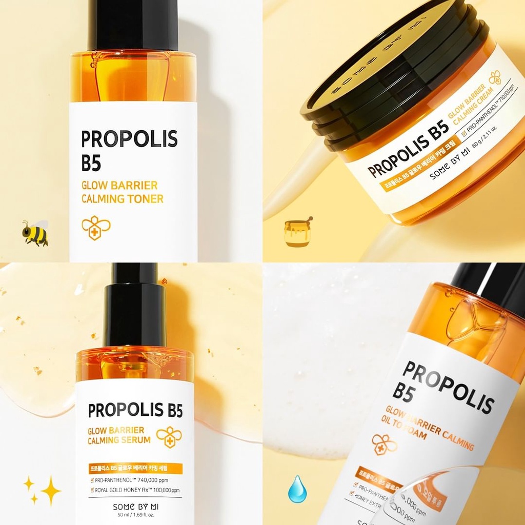 Some By Mi Propolis B5 Glow Barrier Calming 3 Step Set-6