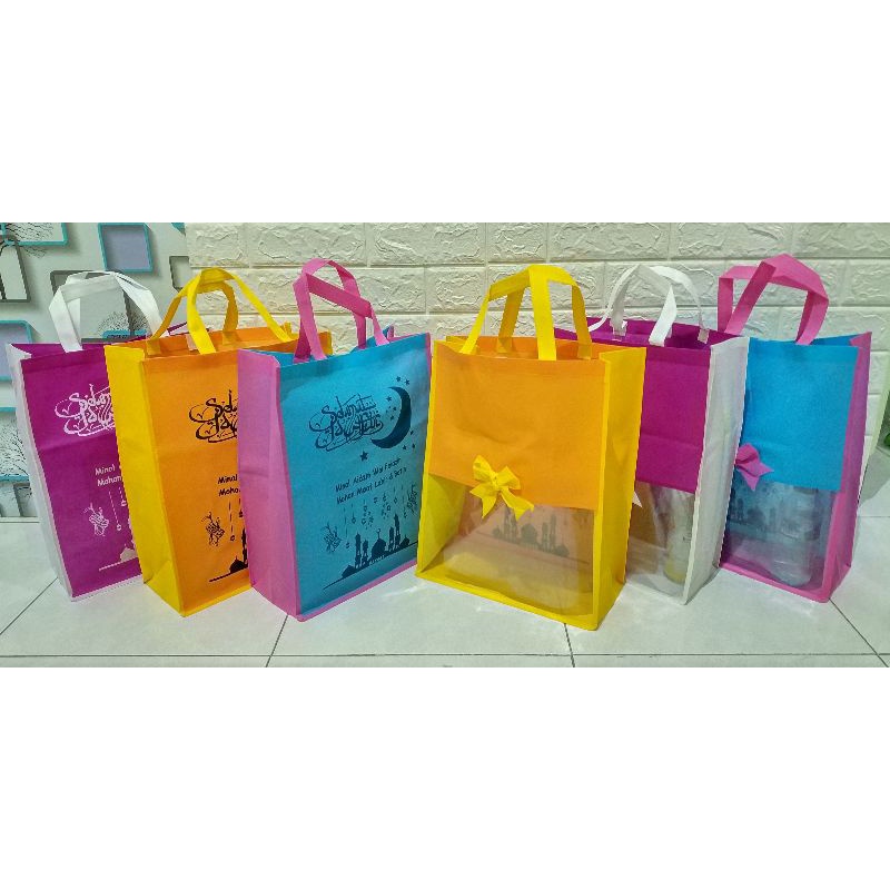 

Tas parcel lebaran Mika / tas idul fitri / tas lebaran / goodybag idul fitri /tas bingkisan lebaran