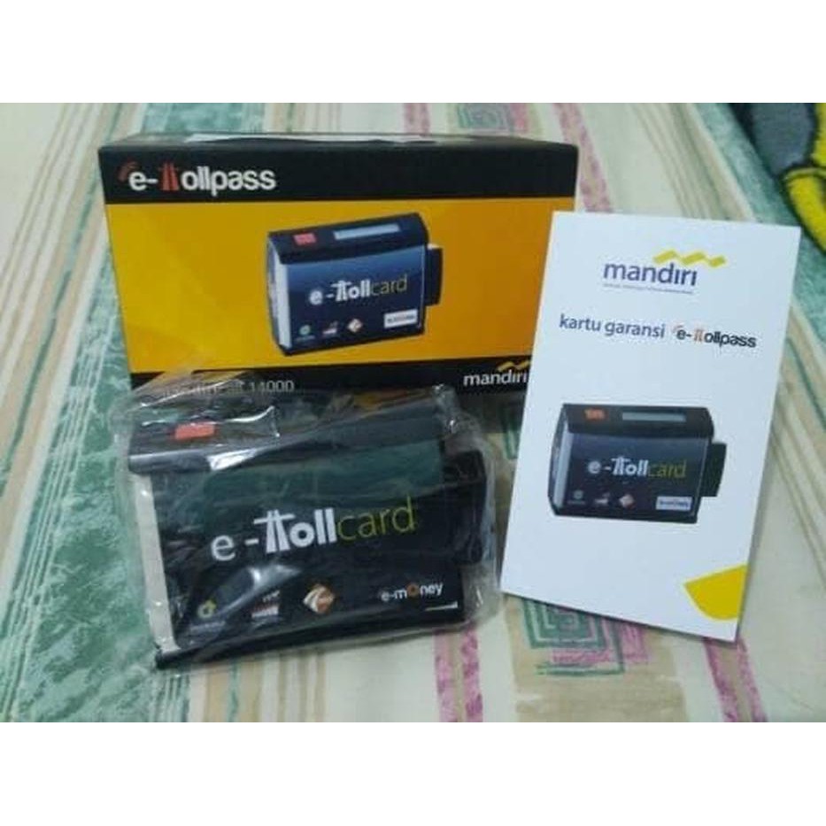 Promo Mesin Etoll E TOLL MANDIRI E-Toll Pass On Board Unit OBU emoney Brizzi - OBU MANDIRI