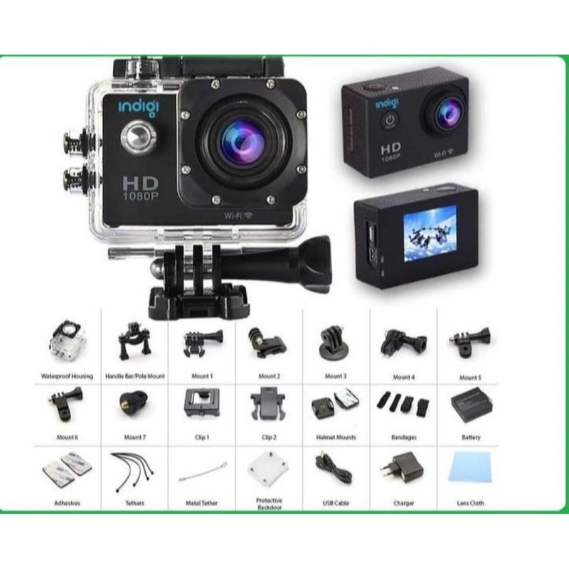 CAMERA 4K ULTRA HD KOGAN WIFI ACTION/CAMERA SPORT/WIFI ACTION