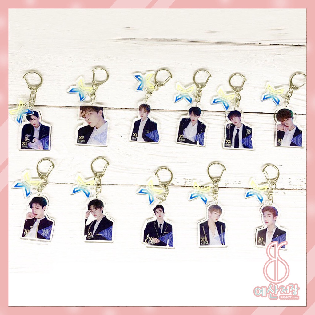 [BS] BISA COD Gantungan Kunci X1 Key Chain Produce 101 KPOP - KP272