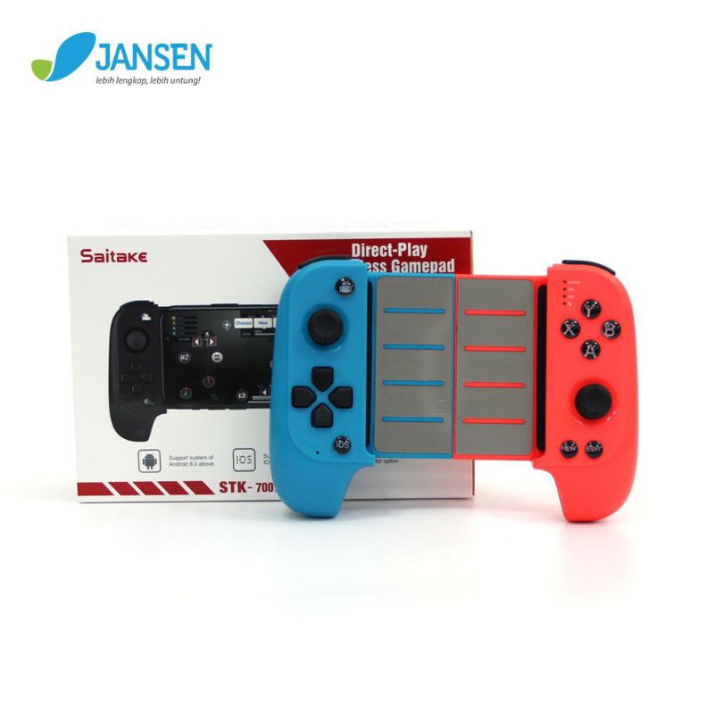 Stick Stik Gamepad Android Ios Wireless Bluetooth Saitake Stk 7007f1 Shopee Indonesia