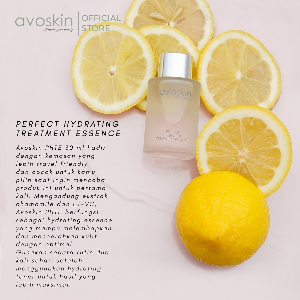 Avoskin Perfect Hydrating Treatment Essence 30ml - Travel Size Bpom