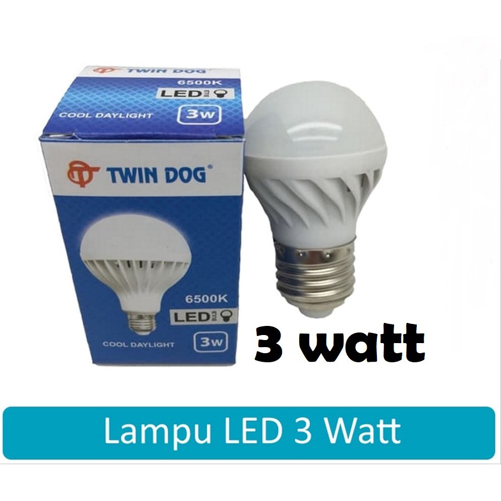  LAMPU  LED  TD 3  WATT  Shopee Indonesia