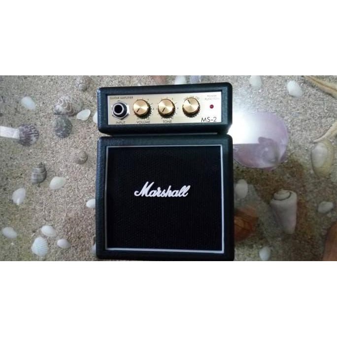 Sale Marshall Ms 2 Ms2 Micro Amp Guitar Amplifier Shopee Indonesia