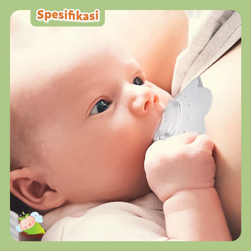 MOMOGII Nipple Cover Protector Pelindung Puting Ibu ASI Menyusui Melindungi Gigitan Bayi