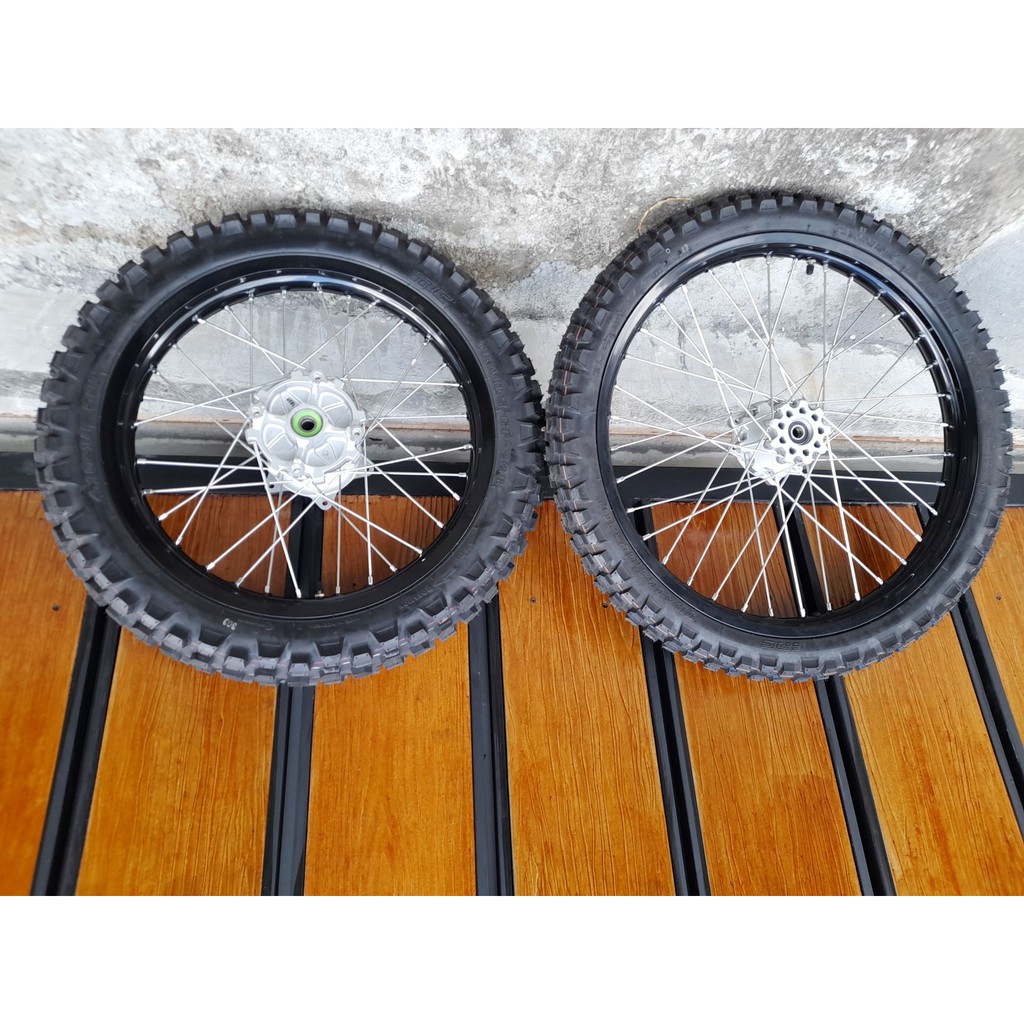 Roda Ori CRF 150 L Ring 18/21 Wheelset Original Honda CRF Ban Tebal