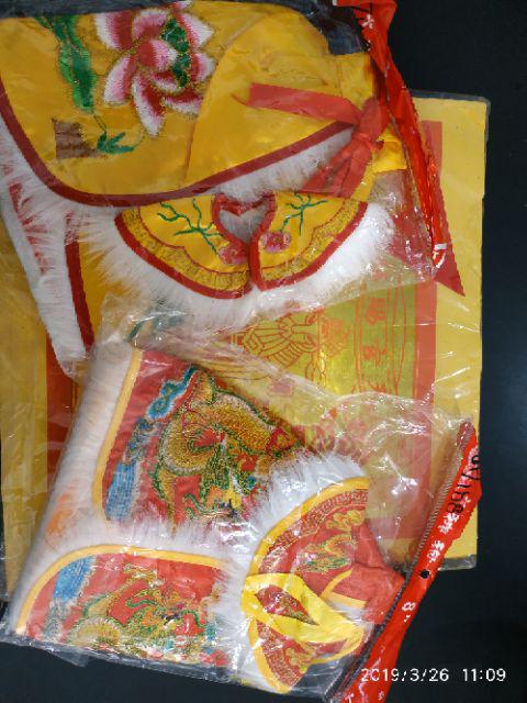 Jubah Rupang | Baju Rupang Naga Bulu Ukuran 8 Inchi