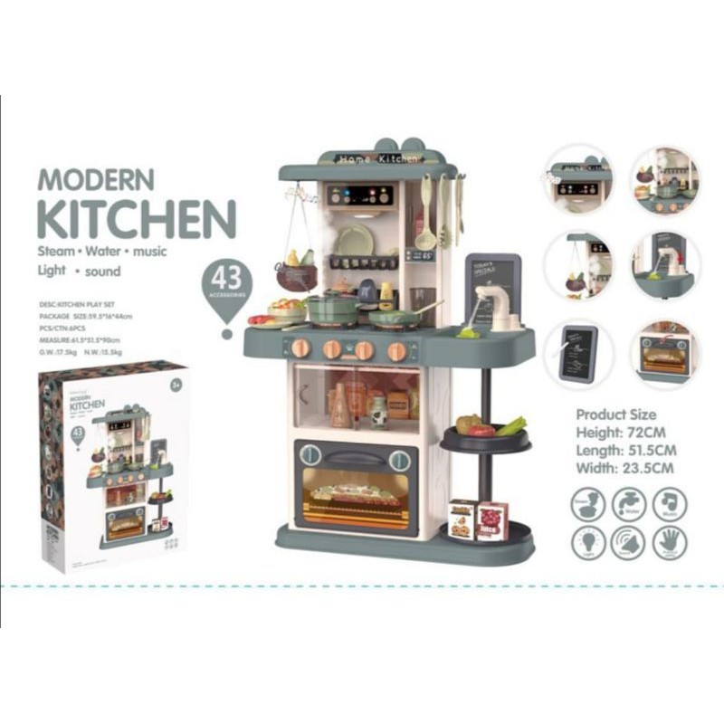 modern kitchen set ukuran besar