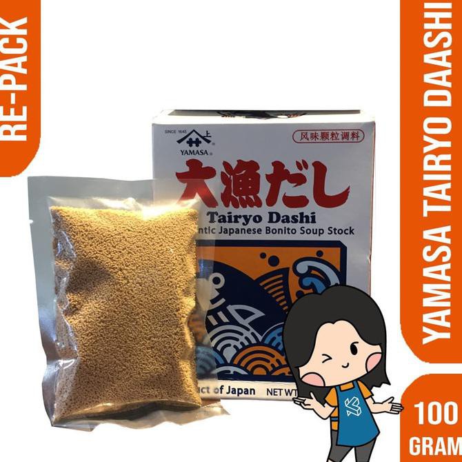 

YAMASA TAIRYOU DASHI STOCK REPACK 100 GR / KALDU IKAN REPACK 100gr LIMITED EDITION