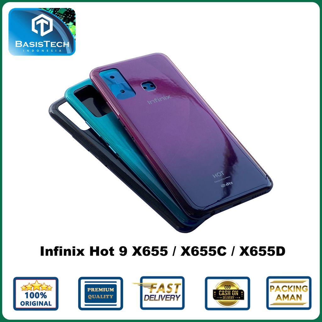 BACK COVER BACKDOOR CASING INFINIX HOT 9 X655 X655C X655D