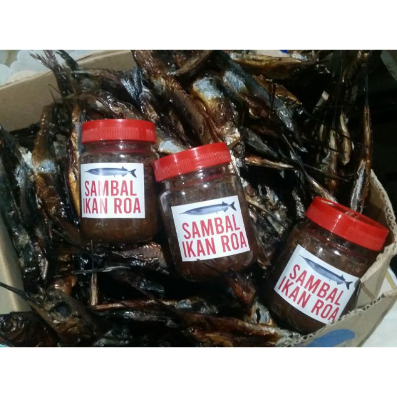 

sambal ikan roa asli manado tanpa msg