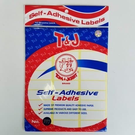 

TJ Labels Tom & Jerry / T&J No. 107