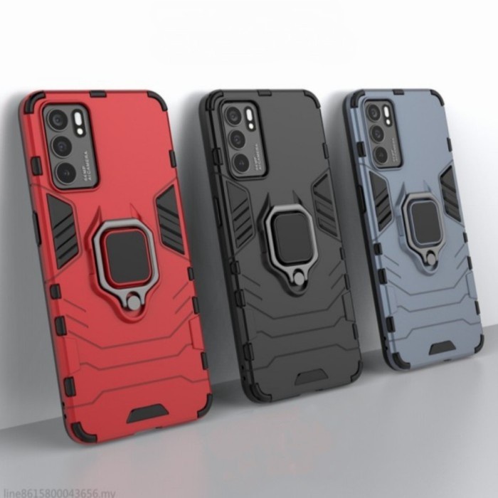 OPPO RENO 6 4G 5 / RENO 5F 4G / 5G SOFT CASE HYBRID PANTHER SERIES