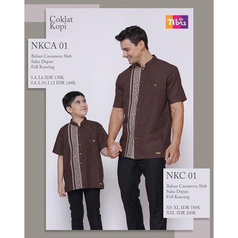 NKC 01 / NKCA 001 COUPLE NIBRAS AYAH & ANAK 2021