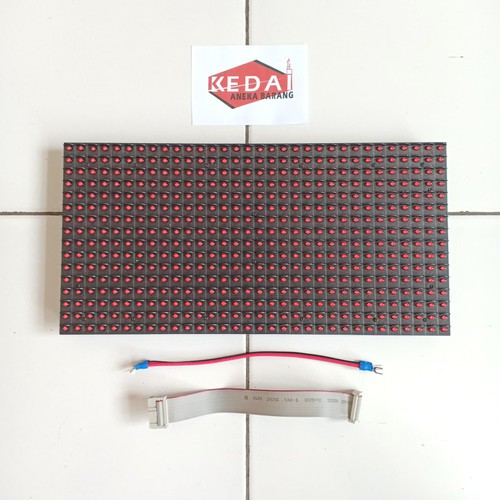 LED Modul P10 OUTDOOR RED (DIP) Running Text