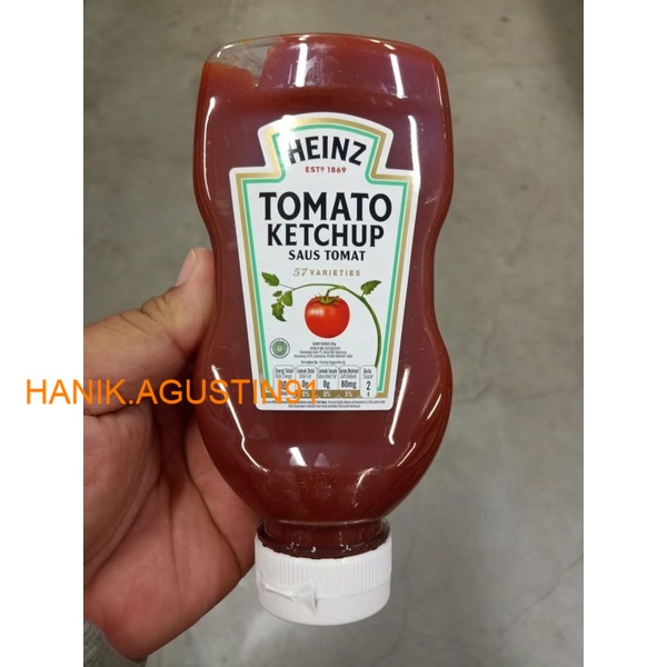 

Saus Tomat Heinz / Heinz Saos Tomat 325gr / Tomato Ketchup Heinz 325gr SS91