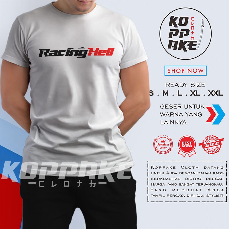 Kaos Racing Hell Baju Otomotif