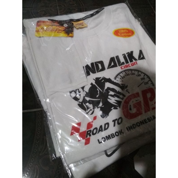 KAOS LENGAN PANJANG MANDALIKA SIRKUIT MOTOGP LOMBOK