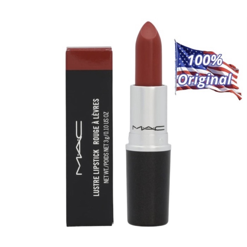 MAC Cosmetic Red Lipstick Full Size Original Lipstik Merah Best Seller