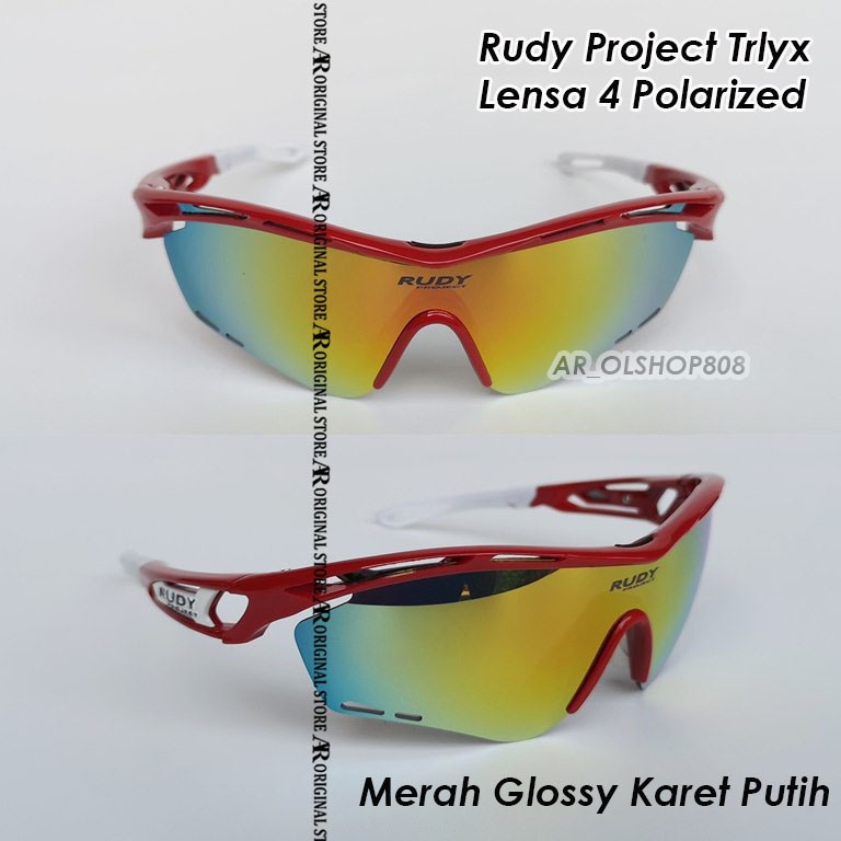 Kacamata Sepeda Kacamata Gowes Kacamata Sepeda MTB  Kacamata Roadbike MTB 4 Lensa Polarized UV 07