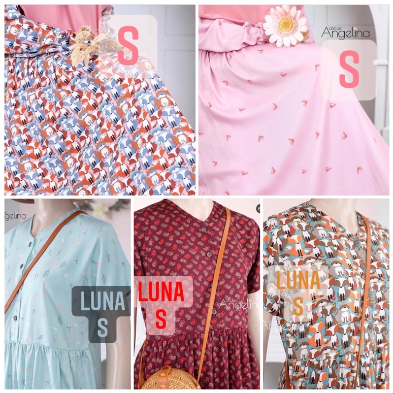 Sarah Dress Luna Pajamas by Atelier Angelina Maret