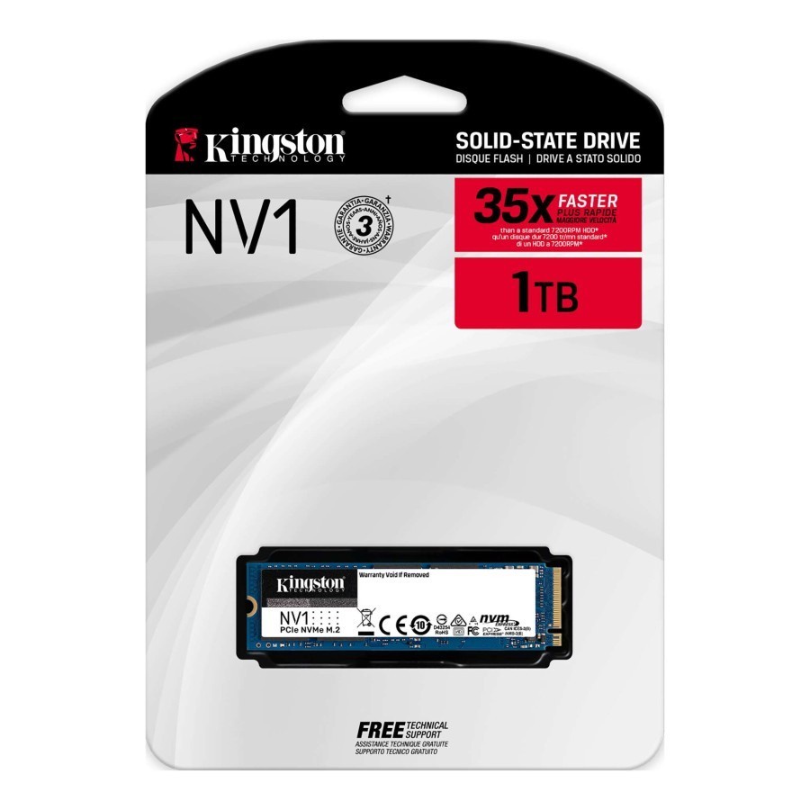 SSD KINGSTON 1TB NV1 PCIe NVMe SNVS 1000G