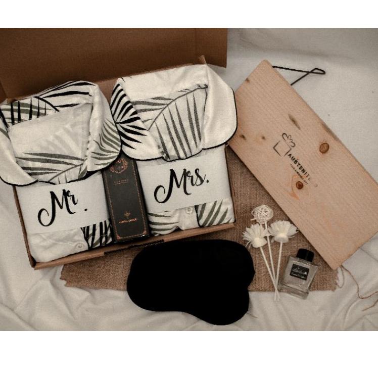 Muraaaahh.. Hampers Wedding / Kado nikah / Hampers Pernikahan / Seserahan / Hampers Piyama Couple / 