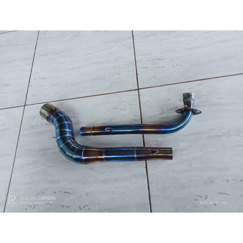 pipa knalpot racing wave 125 wave 110 krisd