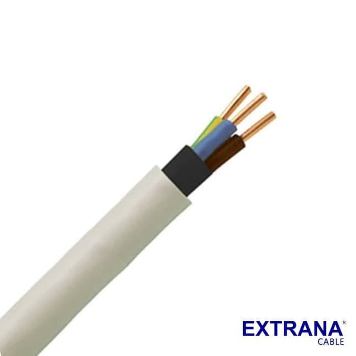 Extrana Kabel NYM 3x2.5 Meter 3x2,5 isi 3 nym 3 x 2.5 Meteran