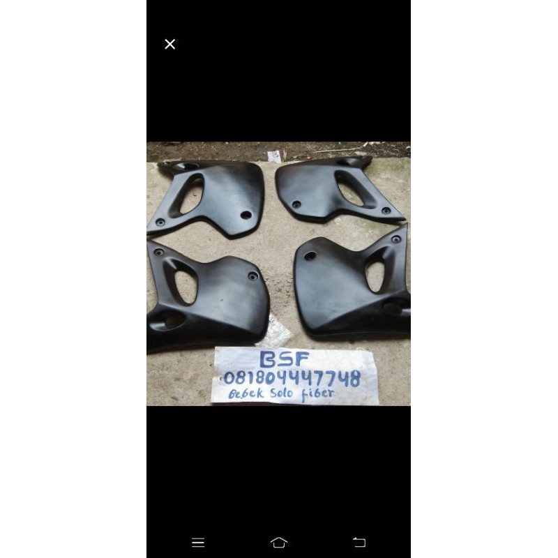 Sayap legshield kawasaki ksr 110 old /lama/cbu