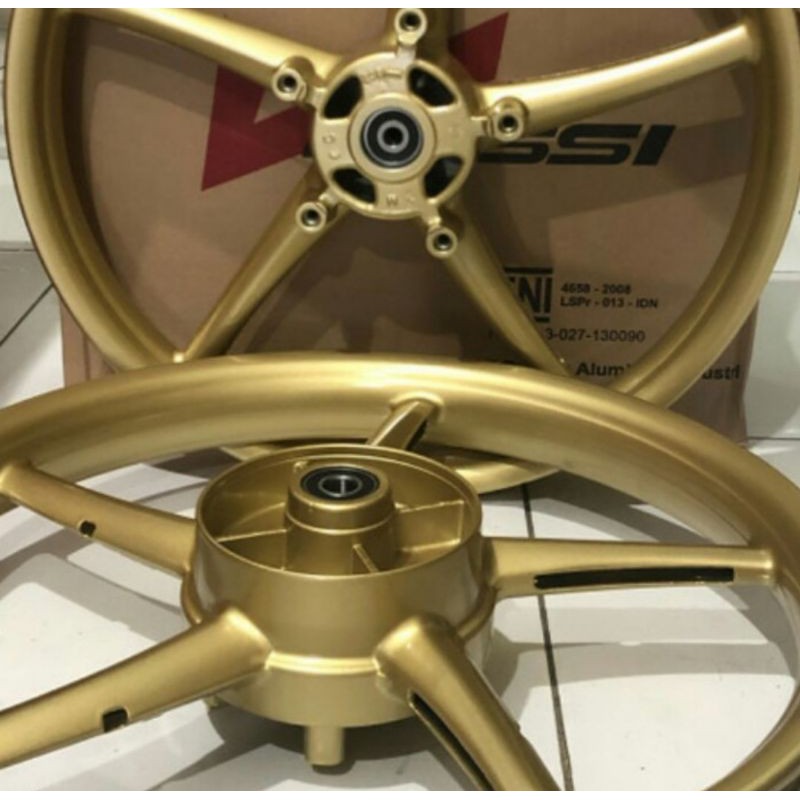 VELG/PELEK RACING PALANG 5V ROSSI MEDEL RCB YAMAHA JUPITER MX KING 150