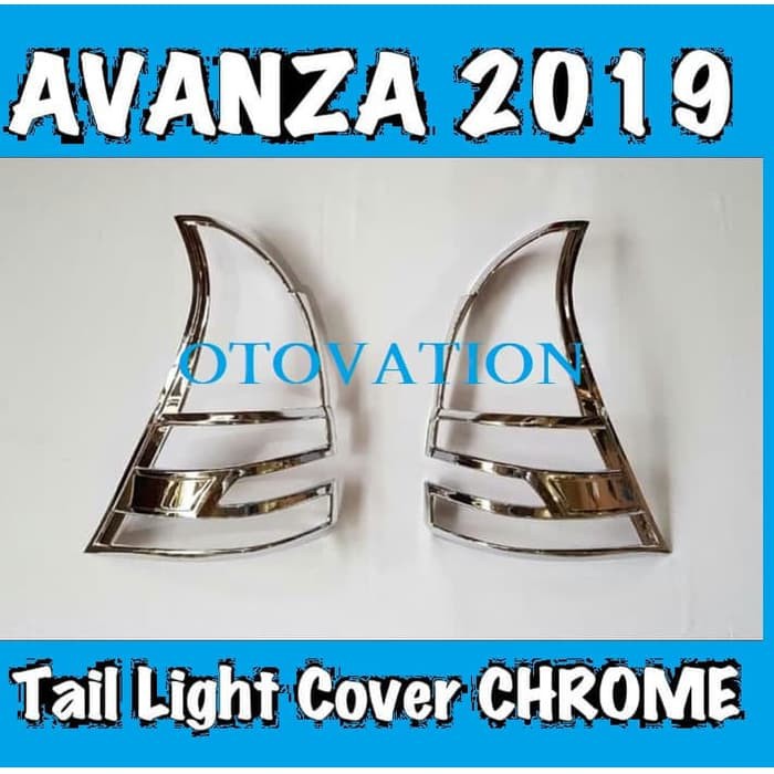 Garnish Lampu Belakang Mobil AVANZA 2019 List Tail Light Lamp Avanza