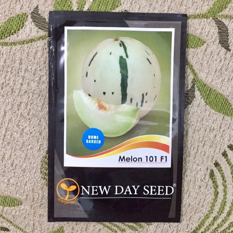 Benih Bibit Melon 101 F1 Dalmation Dalmatian New Day Seed kemasan asli