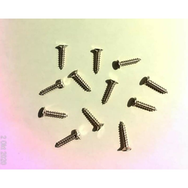 Sekrup Ulir 1cm ( 1 lusin )