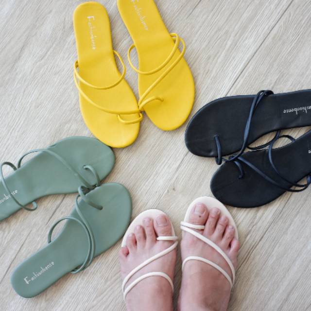 SA12 sandal tali wanita, sendal tali wanita, sendal tali import, sandal korea