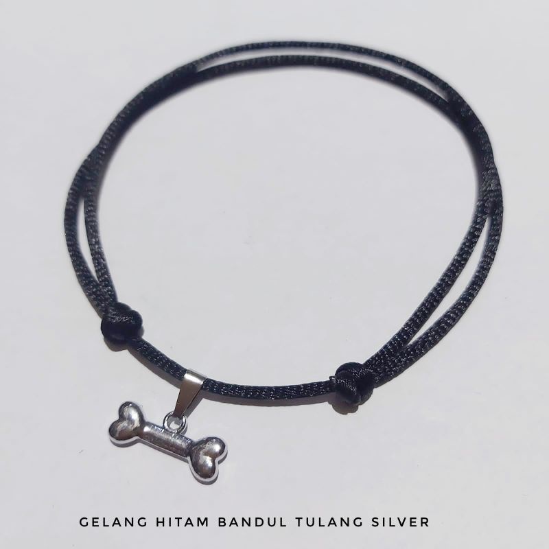 [COD] GELANG TALI HITAM BANDUL PRIA &amp; WANITA