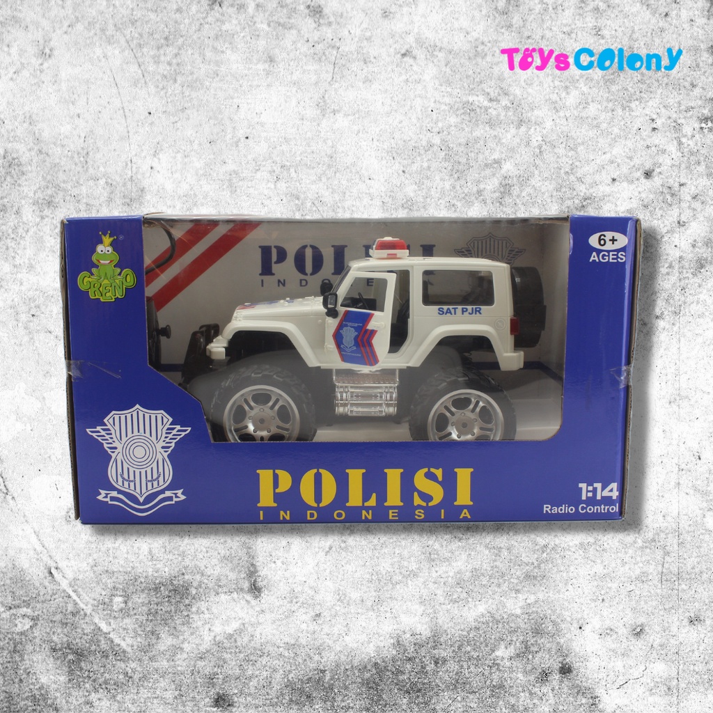 MAINAN ANAK MOBIL REMOTE CONTROL MOBIL POLISI JEEP 998-12