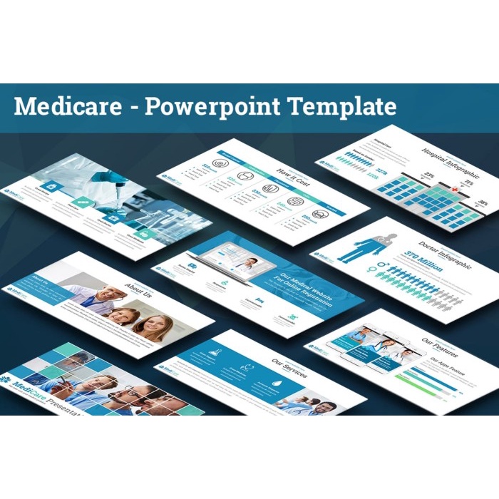 new   Presentasi Medicare - Powerpoint Template ppt pptx