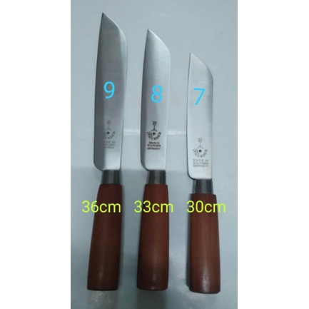 PROMO 3 Bilah Pisau Cap GARPU Herder ASLI, 7 8 9 inchi, bergaransi Ori Solingen Germany